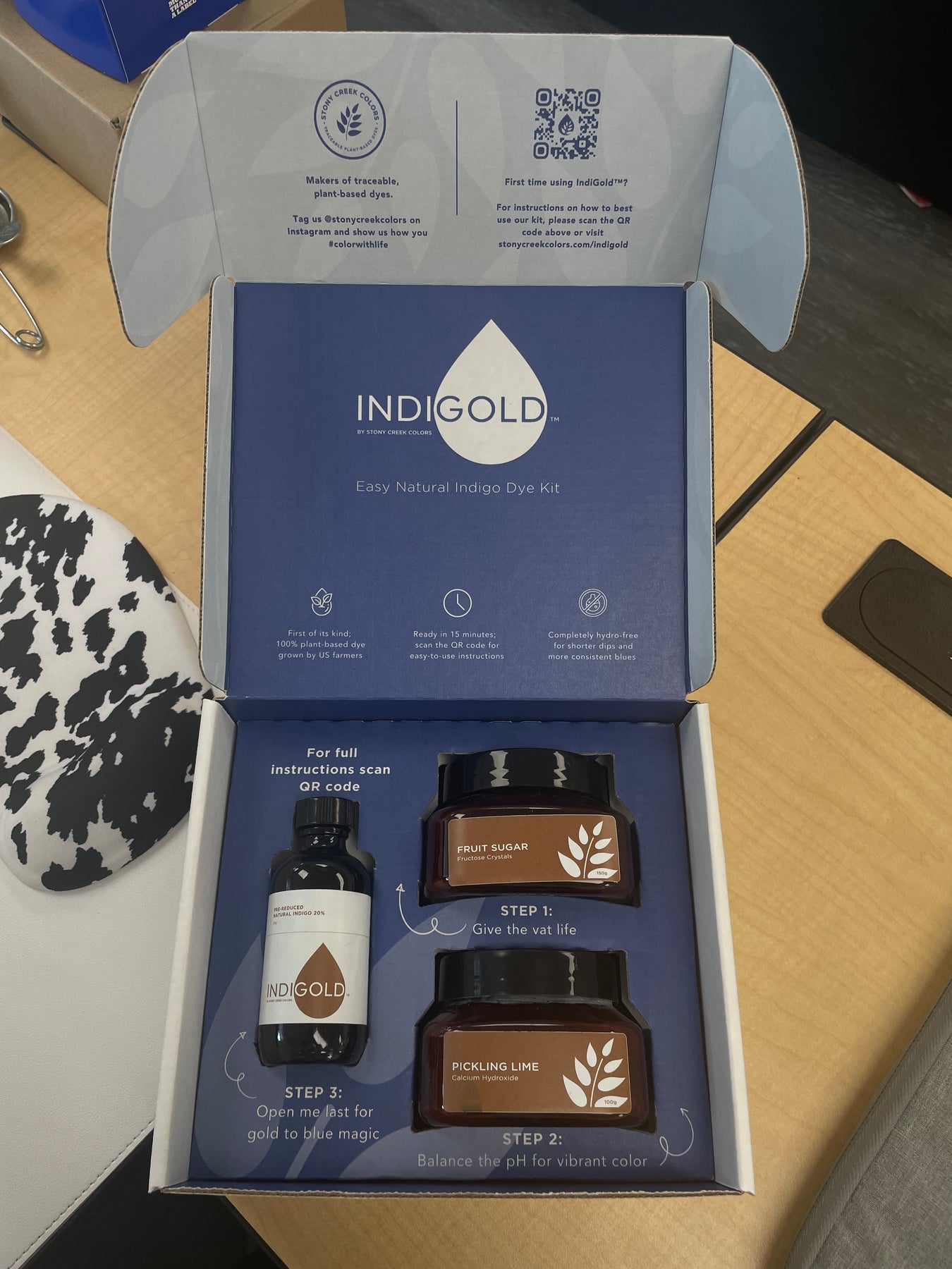 Pre-Reduced Indigo Crystals